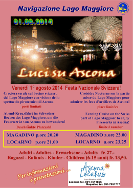 Luci su Ascona `14