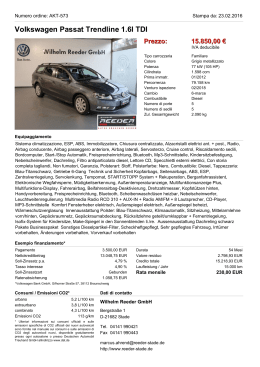 Volkswagen Passat Comfortline 2.0l TDI DSG