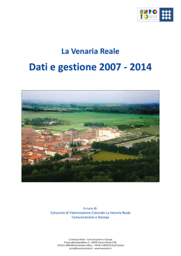 Dati e gestione 2007 - 2014