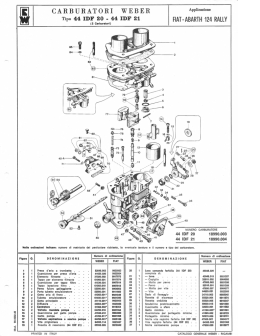 CARBURATORI WEBER 440001.mdi