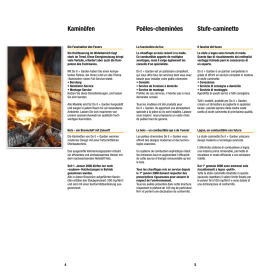 Kamin&ouml;fen Po&ecirc;les-chemin&eacute;es Stufe-caminetto