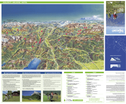 Trentino walking map