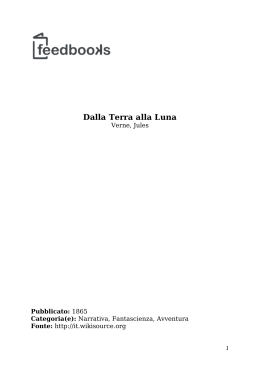 Jules Verne &ndash; Dalla Terra alla Luna
