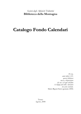 Catalogo Fondo Calendari
