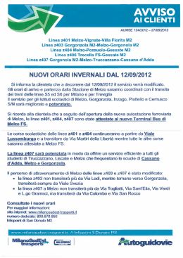 il comunicato - Lista per Pioltello