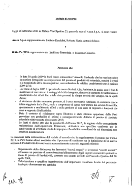 Oggi 26 settembre 2014 in Milano Via Olgettina 25, presso