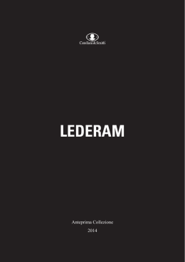 Scarica la brochure Lederam
