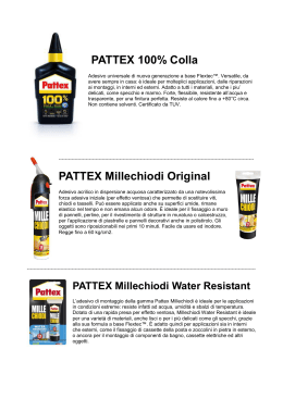 PATTEX 100% Colla PATTEX Millechiodi Original
