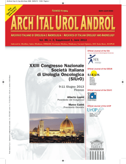 XXIII Congresso Nazionale Società Italiana di Urologia
