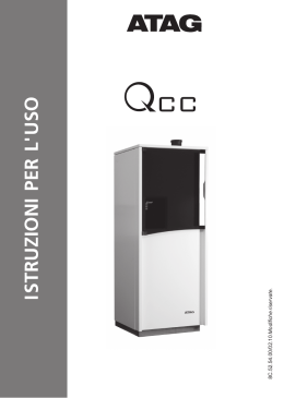 Manuale d`uso QCC - Atag Italia S.r.l.