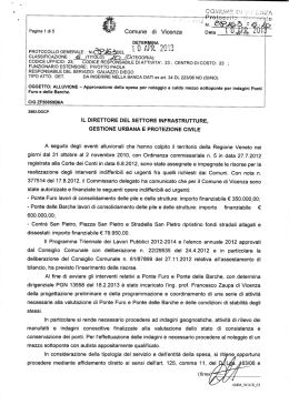 Determinazione dirigenziale