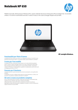 Notebook HP 650