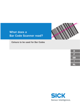 What does a Bar Code Scanner read?