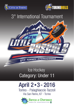 Scarica il programma del Torneo