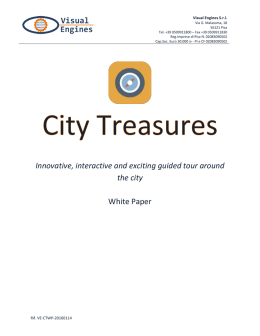 City Treasures White Paper