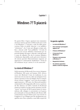 Windows 7 - Capitolo 1