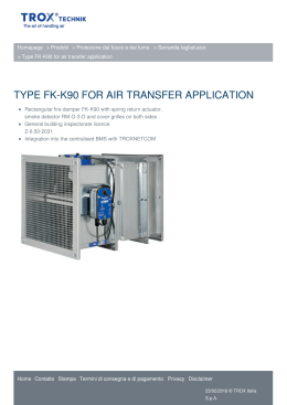 TYPE FK-K90 FOR AIR TRANSFER APPLICATION