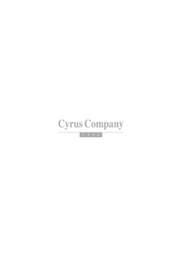 Cyrus Company Casa