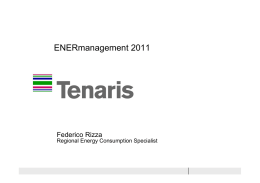Tenaris - Federazione Italiana per l`uso Razionale dell`Energia
