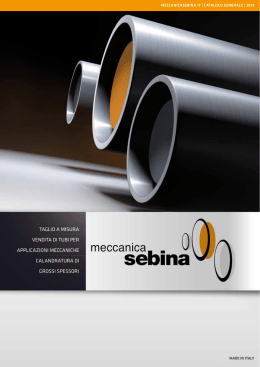 catalogo - Meccanica Sebina