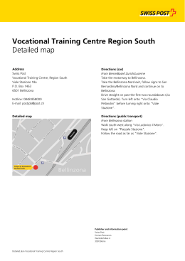 Vocational Training Center Region South