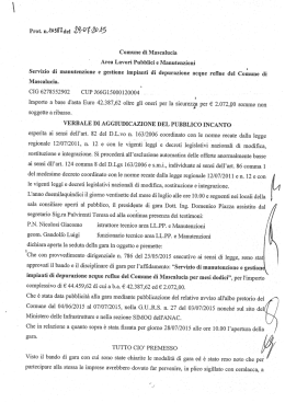 verbale inizio lavori