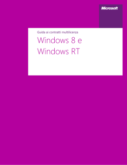 Windows 8 e Windows RT