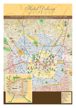 Hotel Delizia Milano: map
