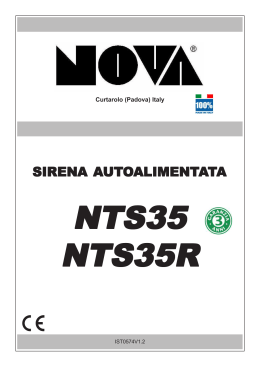 NTS35 - NOVA elettronica