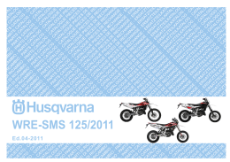 WRE-SMS 125/2011 - Husqvarna Motorrad Deutschland