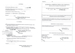 Deliberazione n. 219 del 10 agosto 2015