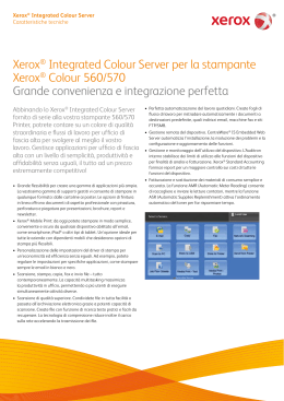 Xerox Integrated Colour Server per l`Stampante Xerox Colour 560