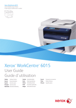 Stampante multifunzione a colori WorkCentre 6015
