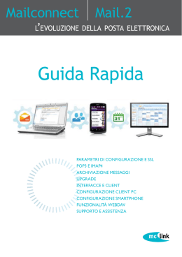 Mail.2 guida rapida - MC-link