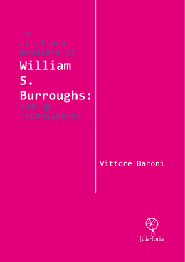 Vittore Baroni – La scrittura modulare di William S