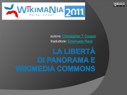 Freedom of panorama and Wikimedia Commons