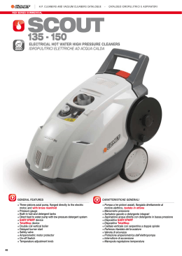 electrical hot water high pressure cleaners idropulitrici