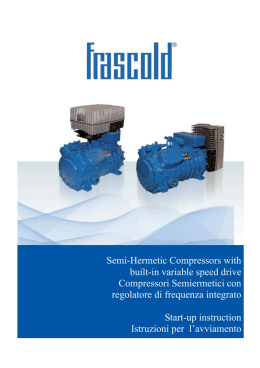 Semi-Hermetic Compressors with built
