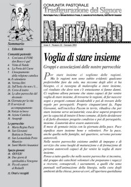 Notiziario 22 - Decanato Gallaratese Milano
