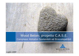 Wood Beton - Istituto Tecnico Economico Agostino Bassi