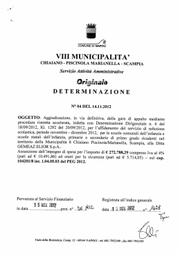 VIII MUNICIPALITA`