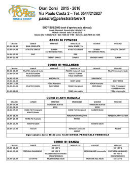 scarica la programmazione completa dei corsi 2015/2016