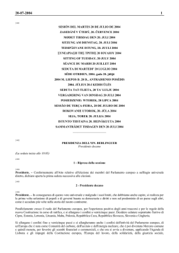 SESI&Oacute;N DEL MARTES 20 DE JULIO DE 2004 ZASED&Aacute;N&Iacute; V &Uacute;TER&Yacute;