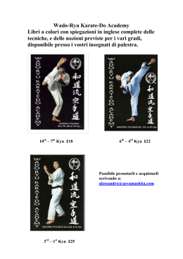 Wado-Ryu Karate