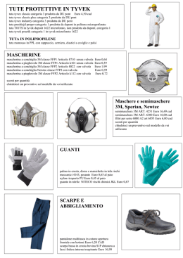TUTE PROTETTIVE IN TYVEK