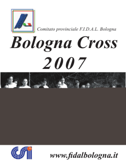 Bologna Cross 2007 - Atletica Avis Castel San Pietro