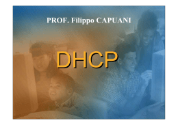 DHCP  - IIS "Crocetti