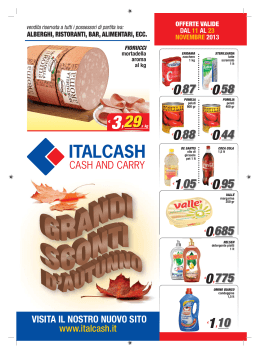 Vol italcash.indd - Italcash – Cash and Carry