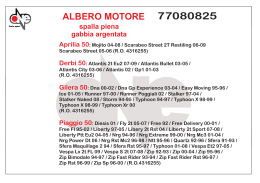ALBERO MOTORE 77080825