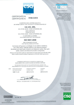 Page 1 CISG ie a member of _ r. CERTIHCATO N. comme